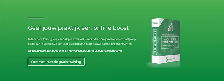 Call to action winstgevende website