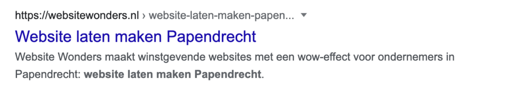 Wat is on page SEO - page title optimalisatie